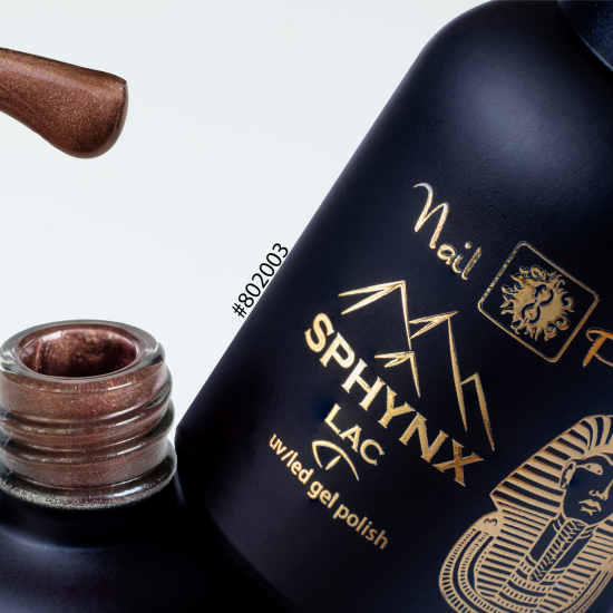 SPHYNX Lac Gel Polish - Gold Cinnamon 10ml SPHYNX Lac Gel Polish - Gold Cinnamon 10ml