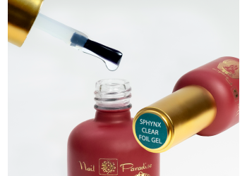 Sphynx Clear foil gel | 801122 | No wipe top coat - Without sticky layer