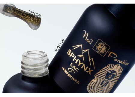 Top Coat - Gold Tiara no wipe 10ml