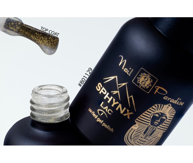 Top Coat - Gold Tiara no wipe 10ml