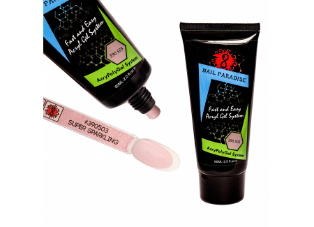 Super Sparkling AcryPolyGel with fine glitter 390503 60ml