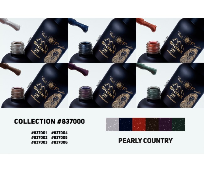 SPHYNX Lac Gel Polish Collection - Pearly Country 60ml Gel Polish Collection - Pearly Country 60ml
