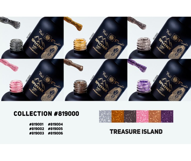 Gel Polish Collection - Treasure Island 60ml