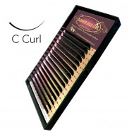 2tone C-curl 0,10/9mm Purple & Green