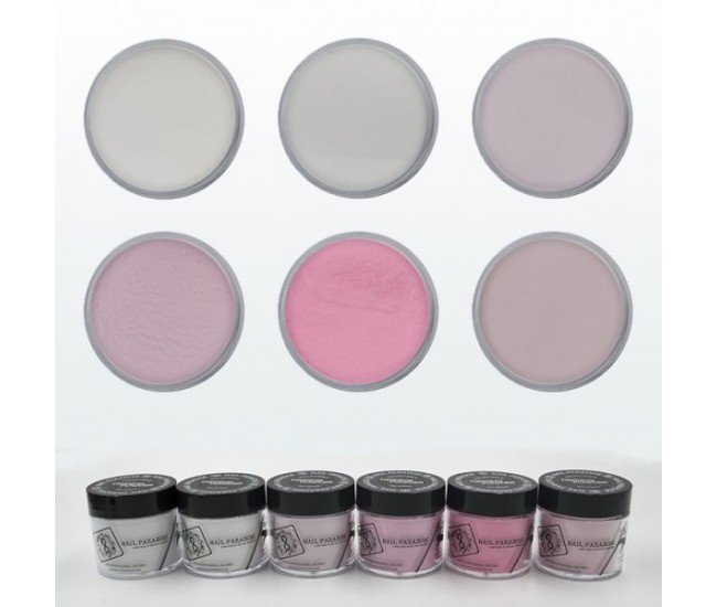 Dipping Powder Collection 5 - 180g. - Nail & Eyelash Paradise