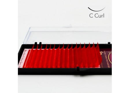 C-curl 0,07/9-16mm Mix Red