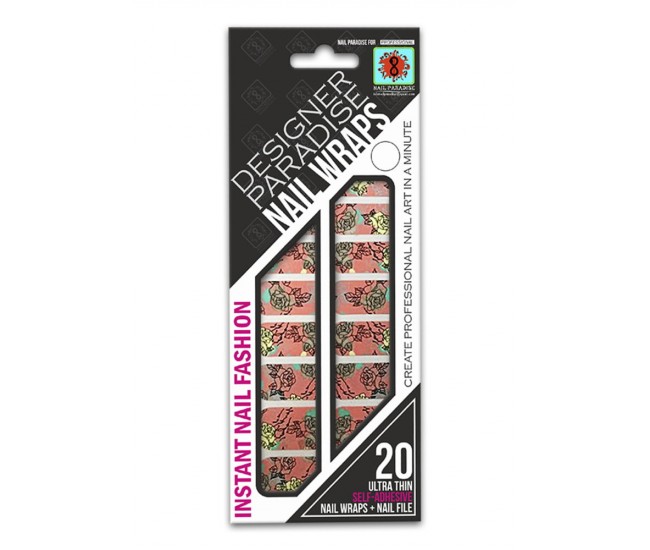 Nail Wraps 610017 - 20pcs. - Nail & Eyelash Paradise