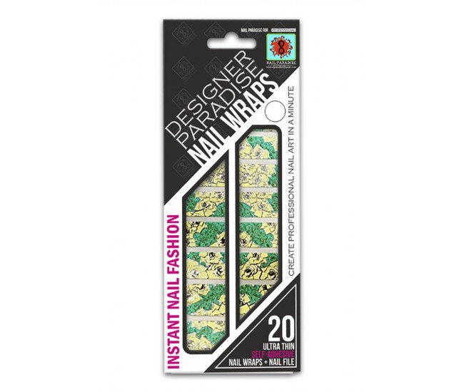 Nail Wraps 610024 - 20pcs. - Nail & Eyelash Paradise