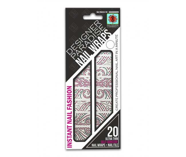 Nail Wraps 610027 - 20pcs. - Nail & Eyelash Paradise