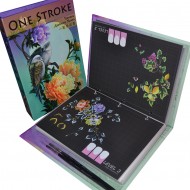 One Stroke Workbook & 2 Wooden Brushes