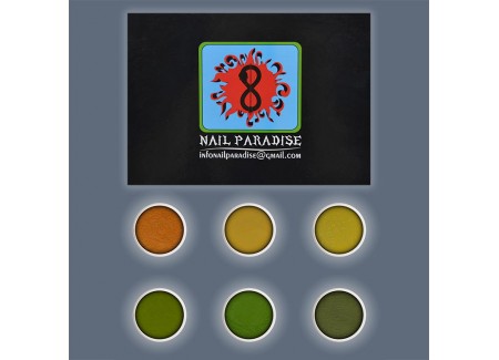 Acrylic Color Powder Collection - Fresh Summer 36g