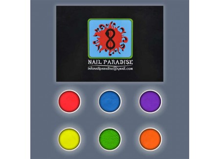 Acrylic Color Powder Collection - Neon Scream 36g