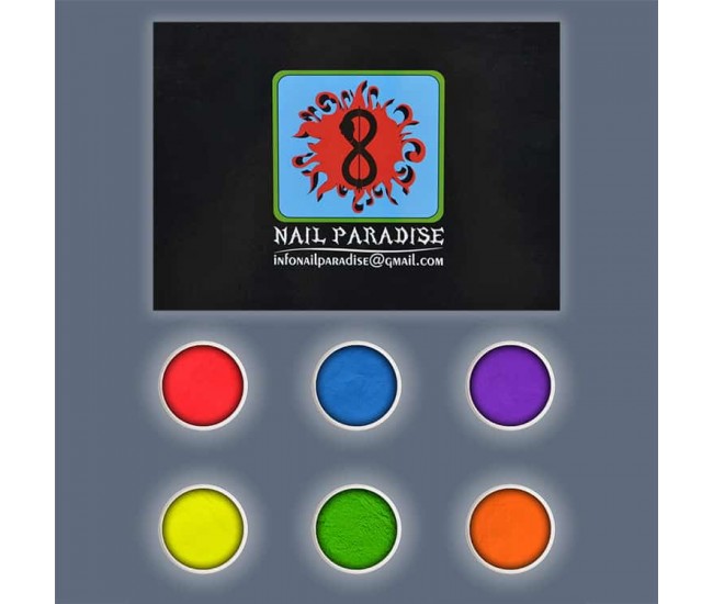 Acrylic Color Powder Collection - Neon Scream 36g