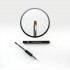 Decorated Slanted Brush